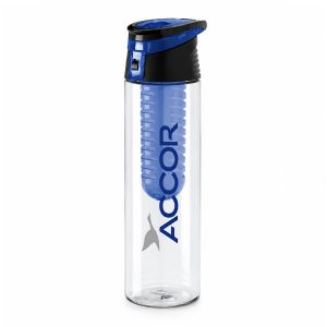 Garrafa esqueeze com infusor personalizada