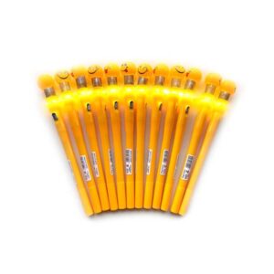 12 Canetas Led Criativa Emoji Divertido Personalizadas