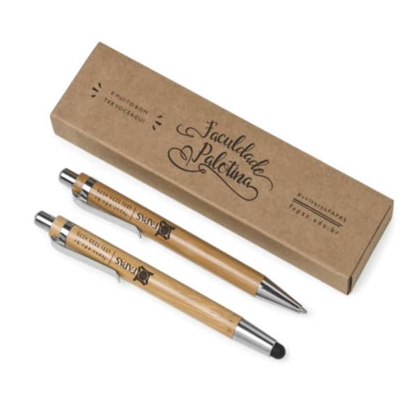 40 Caneta E Lapiseira Estojo Personalizados