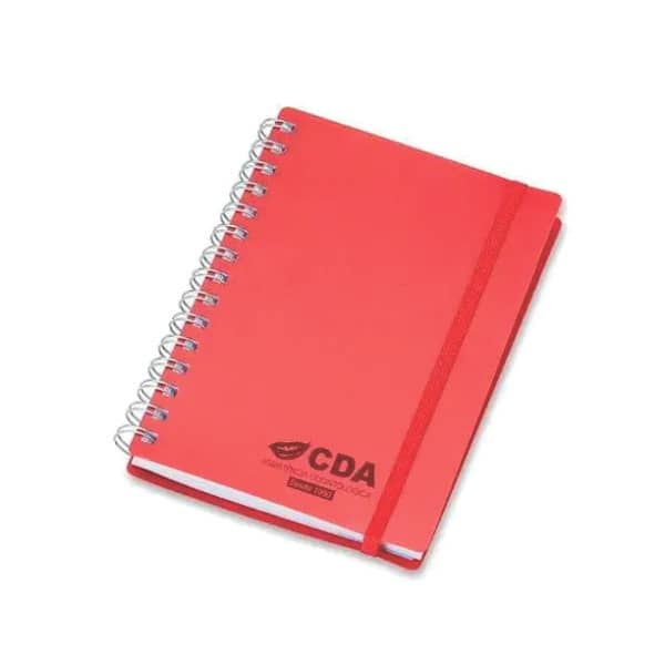 Agenda Diária Espiral Personalizada