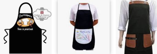 Avental de Churrasqueiro Personalizado