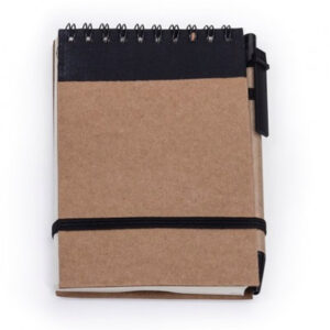 Bloco com caneta ecológica para brinde