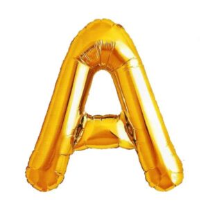 Balão Metalizado Personalizado Letras