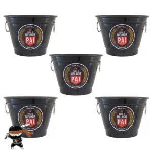 Balde de gelo personalizado pais