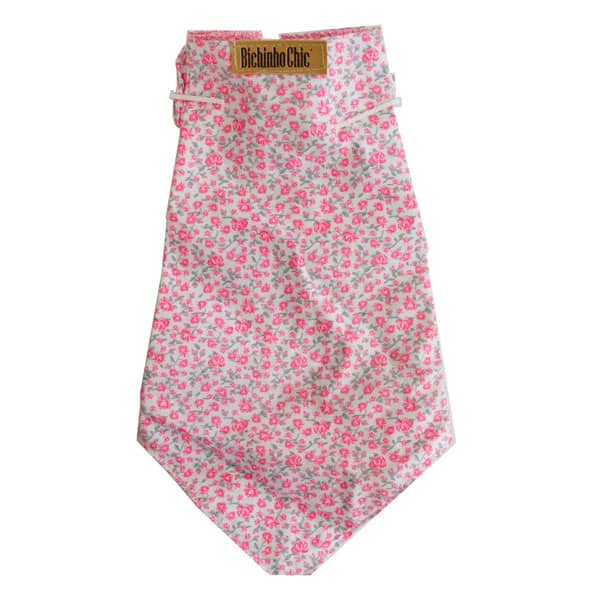 Bandana Chic Bichinho Rosa