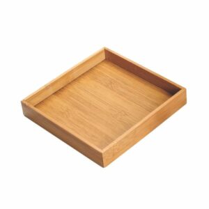 Bandeja Quadrada Bambu Personalizada