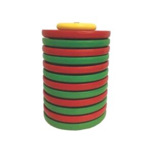 Bocha Tejo de Praia para areia com 12 discos