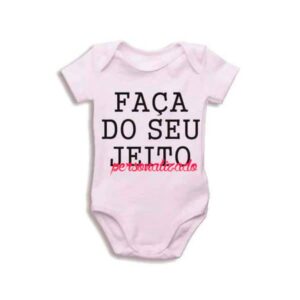 Body Bebê Personalizado Atacado Estampe do seu Jeito