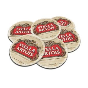 Bolacha de Copo Neoprene Personalizada