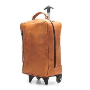 Bolsa de Viagem com Rodinhas Couro Legitimo