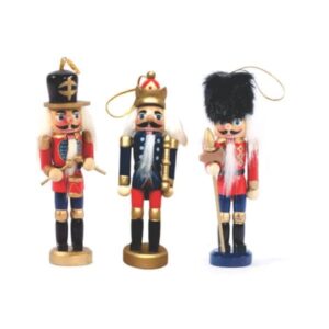 Boneco Quebra-nozes Soldados Natal Enfeite Árvore Kit fun