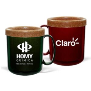 CANECA TÉRMICA COLOR MADEIRA 300ML