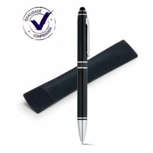 Caneta esferográfica personalizada com ponteira touch