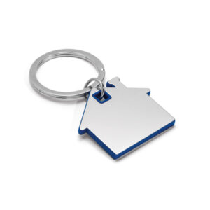 Chaveiro casa de metal promocional