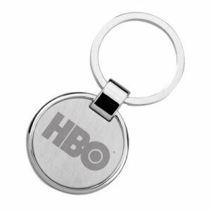 Chaveiro de metal redondo personalizado