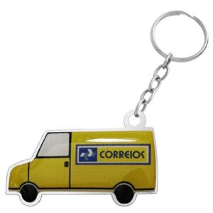 Chaveiro resinado personalizado van
