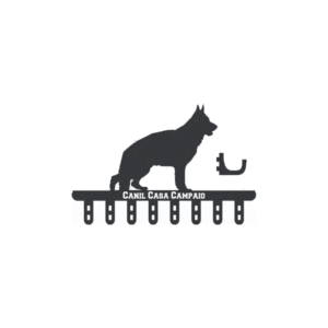 Cabideiro Personalizado Pastor Alemão MDF