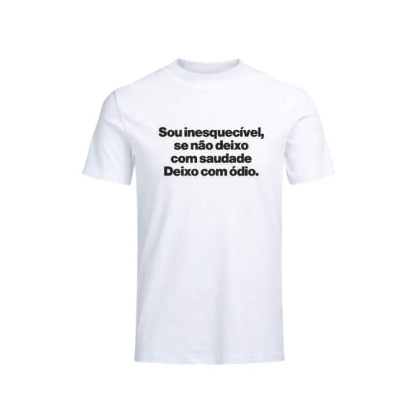 Camisa com Frases Personalizada
