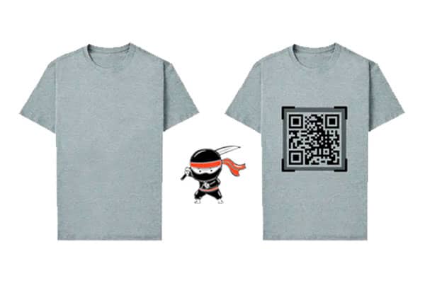 Camiseta Brindes QR Code