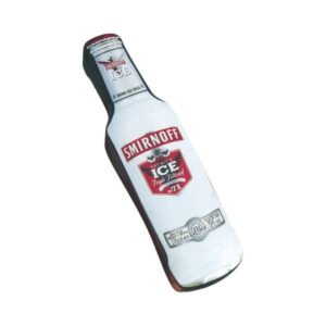 Camiseta Prensada em Formato de Garrafa