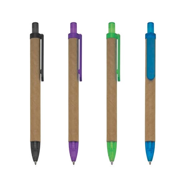 Caneta Ecológica Papelão Personalizada