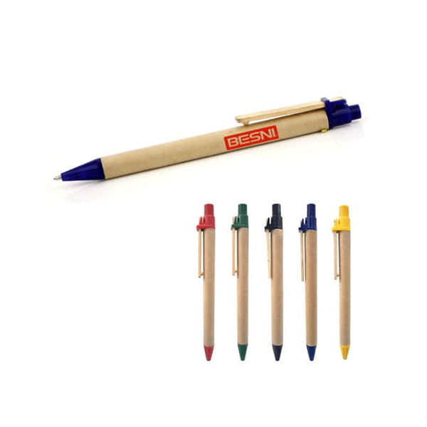 Caneta Esferográfica de Madeira Personalizada