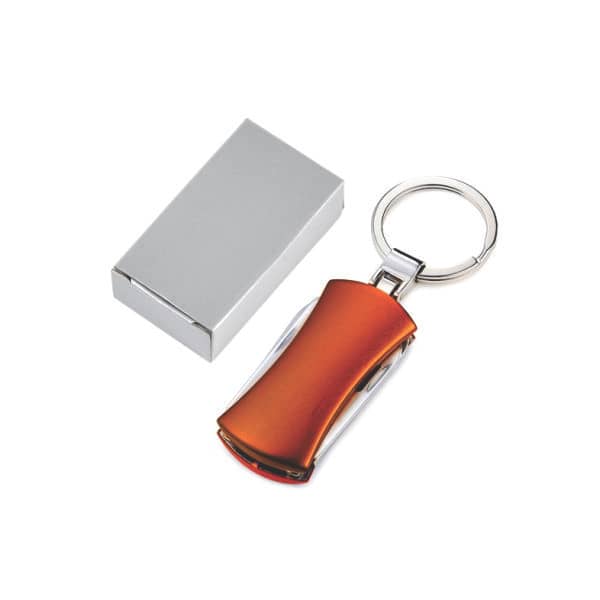 Canivete em Alumínio Tipo Chaveiro Personalizado