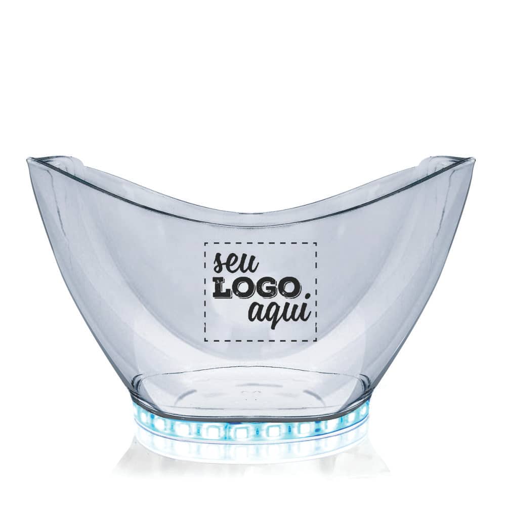 Copo azul personalizado