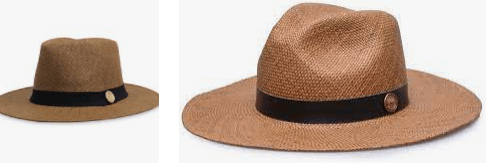 Chapéu Panamá Palha Natural Escura