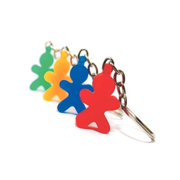 Chaveiro 3D Personalizado Emborrachado