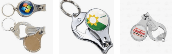 Chaveiro Cortador de Unha Personalizado para Brindes