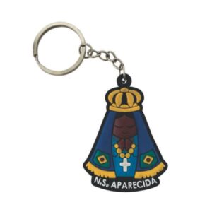 Chaveiro Emborrachado Nossa Senhora Aparecida