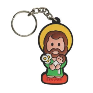 Chaveiro Emborrachado São José Brinde