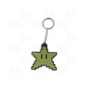 Chaveiro Plástico Estrela Personalizado