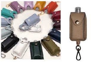 Chaveiro Porta Álcool em Gel