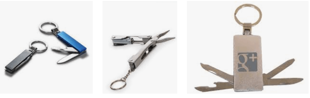 Chaveiro com canivete promocional