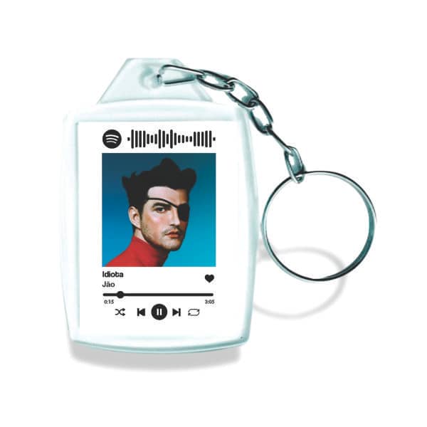 Chaveiro de Acrilico Foto 3×4 Transparente Personalizado