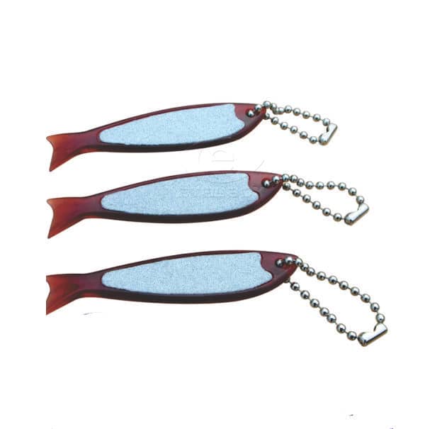 Chaveiro de Lixa em forma de Peixe