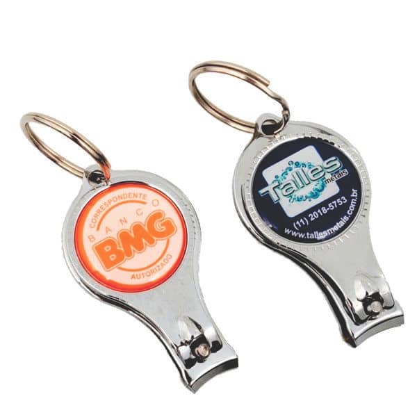 Chaveiro de Metal Modelo Cortador Personalizado