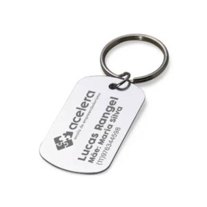 Chaveiro de Alumínio Personalizado para Brindes