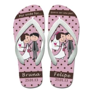 Chinelos Personalizados Natal