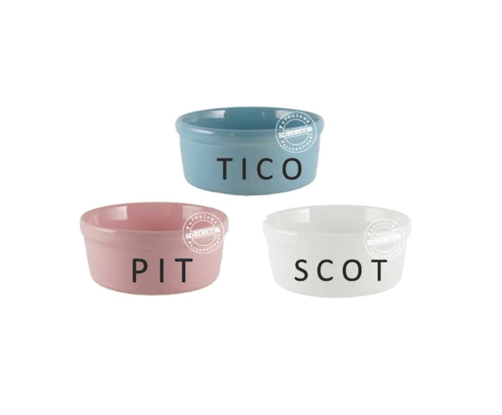 Comedouro Porcelana Petit Personalizado