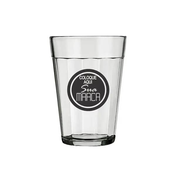 Copo Americano Personalizado de Vidro
