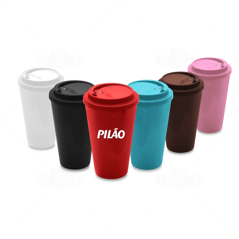 Copos descartáveis personalizados para café