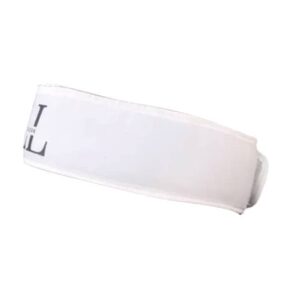 Faixa para Cabelo com Velcro Branca 5 Unidades Personalizada