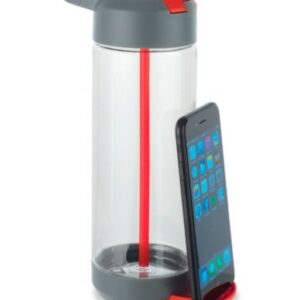 Garrafa squeeze com porta celular para brindes