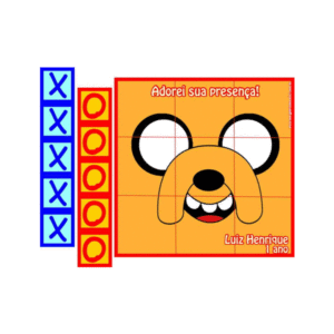 Jogo da Velha Hora de Aventura Brinde