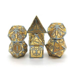 Jogo de Dados Metal Personalizados