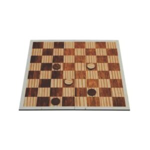 Jogo de Damas em Madeira Personalizado