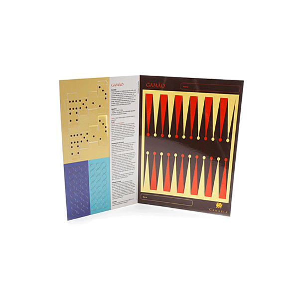 Jogo de Tabuleiro Ecológico – Gamão Personalizado